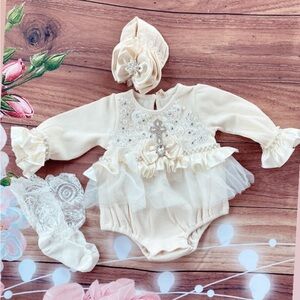 Girls After christening outfit